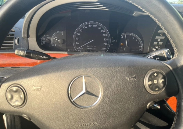Mercedes-Benz Klasa S cena 70000 przebieg: 147000, rok produkcji 2005 z Gorlice małe 67